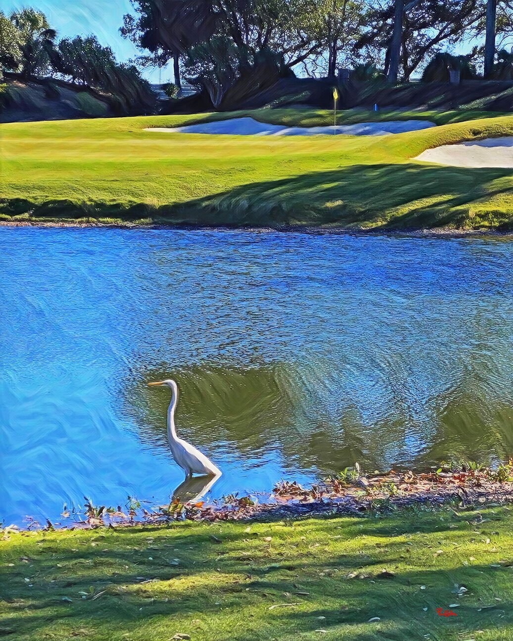 "Dunes Club" Colorful Painter Series