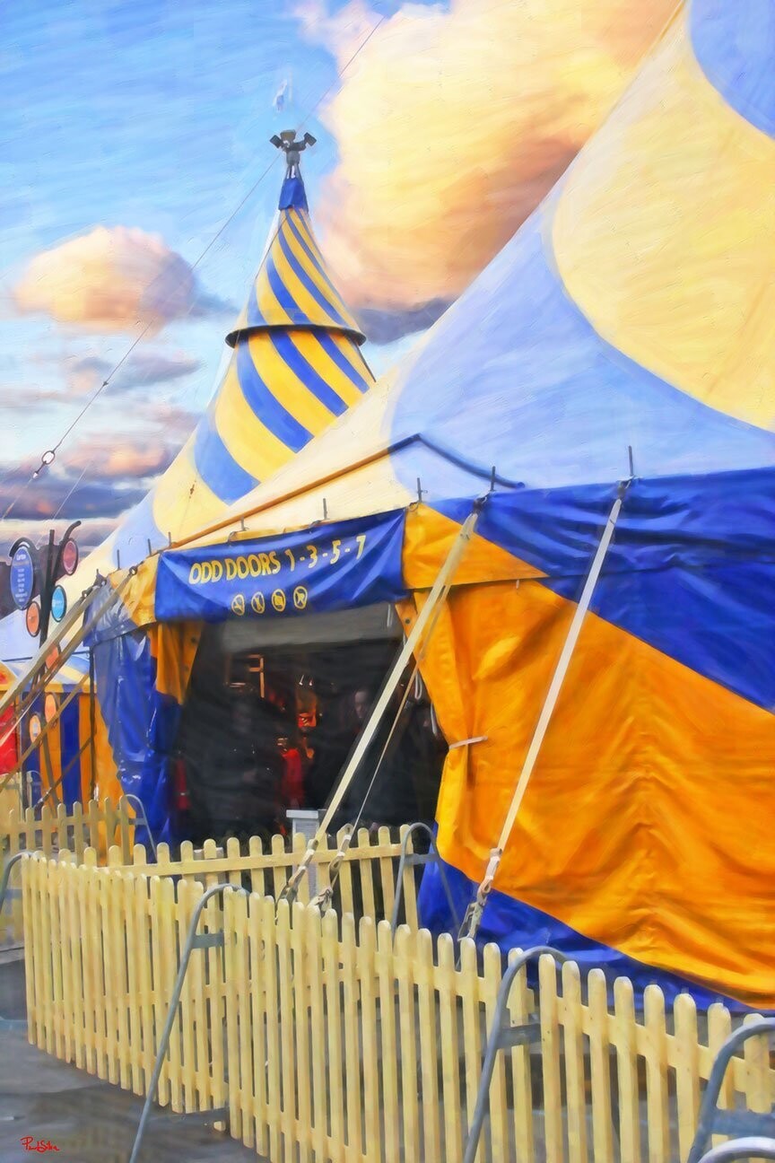 "Cirque du Soleil" Colorful Painter Series