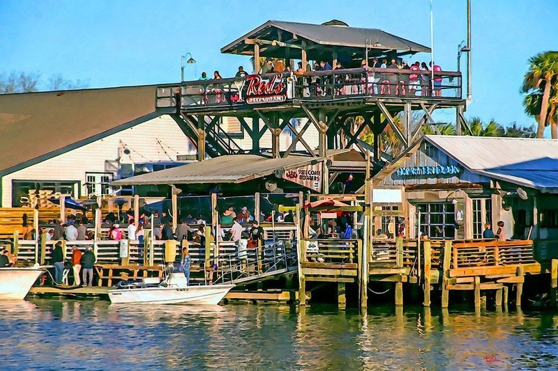 "Reds on Shem Creek"