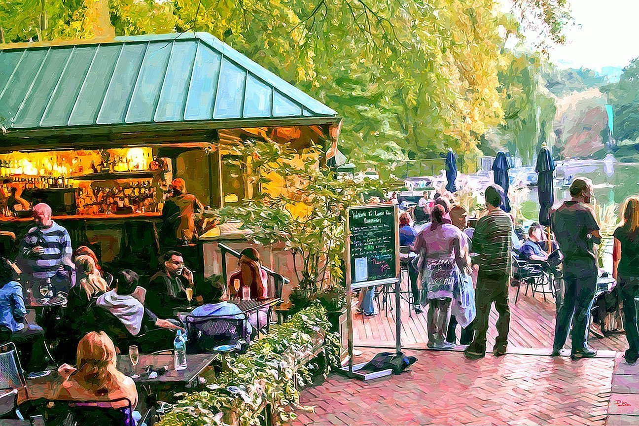 "Central Park Boathouse"