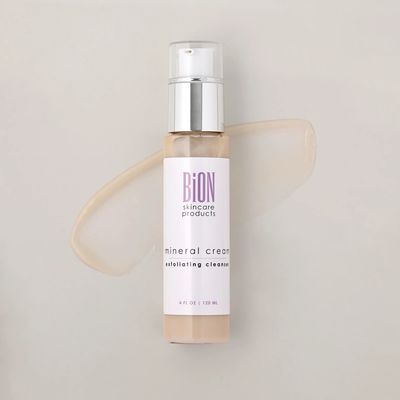 BION skincare MINERAL CREAM EXFOLIATING CLEANSER 120 ml