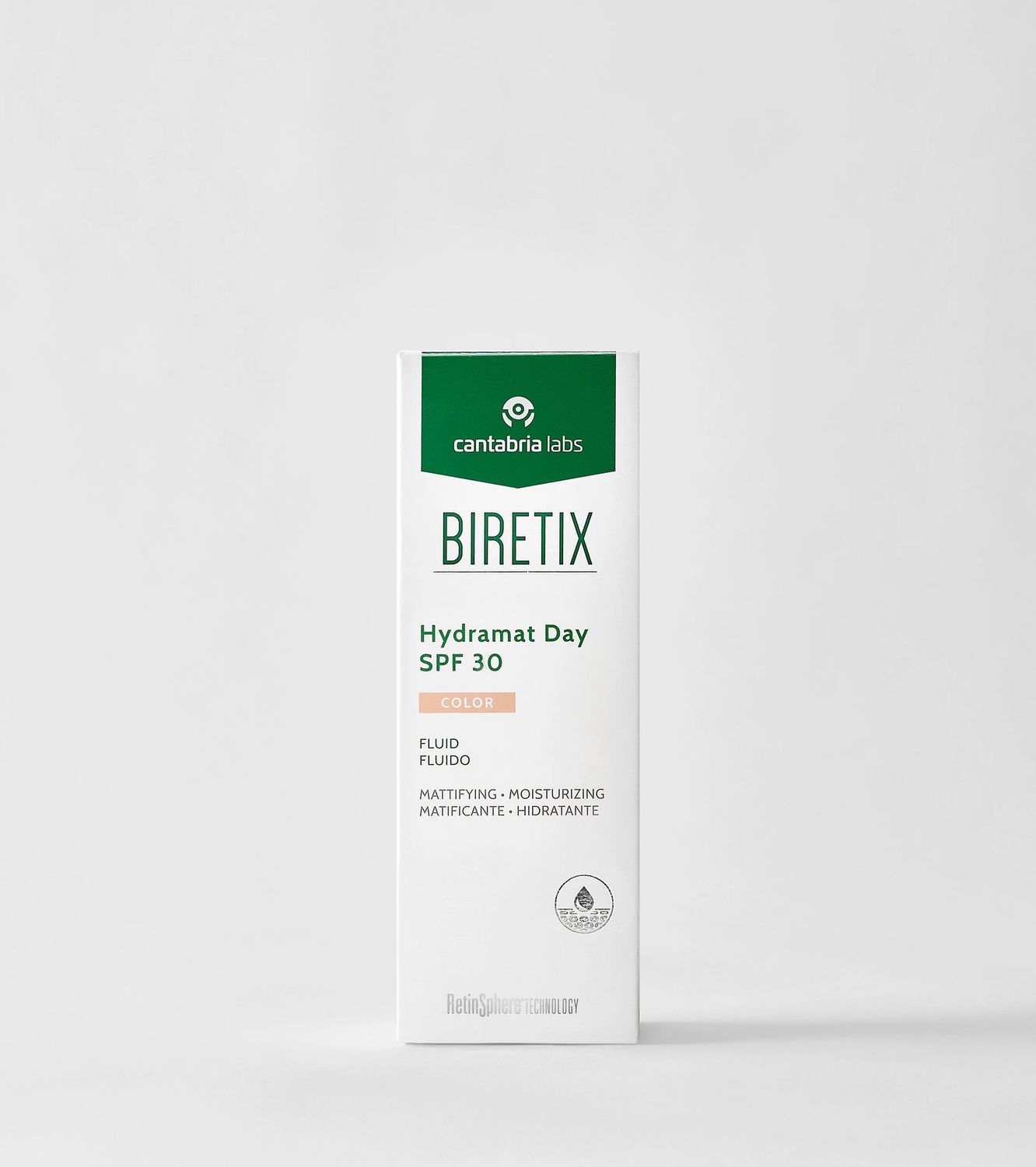 Cantabria Labs. BIRETIX Hydramat Day SPF30 COLOR, 50ML