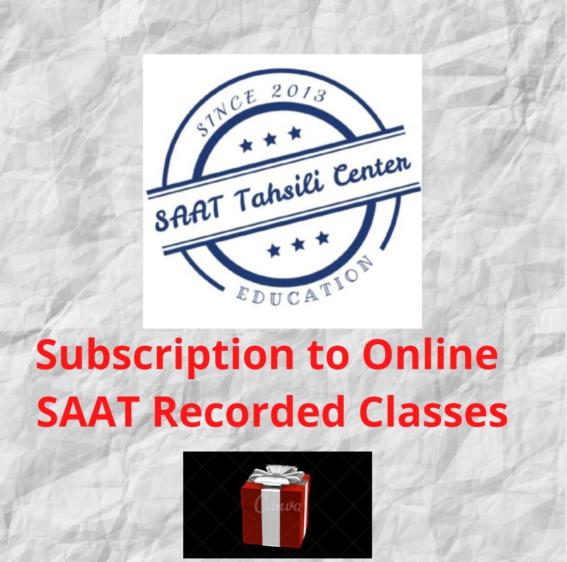 Subscription to Online SAAT Recorded Classes