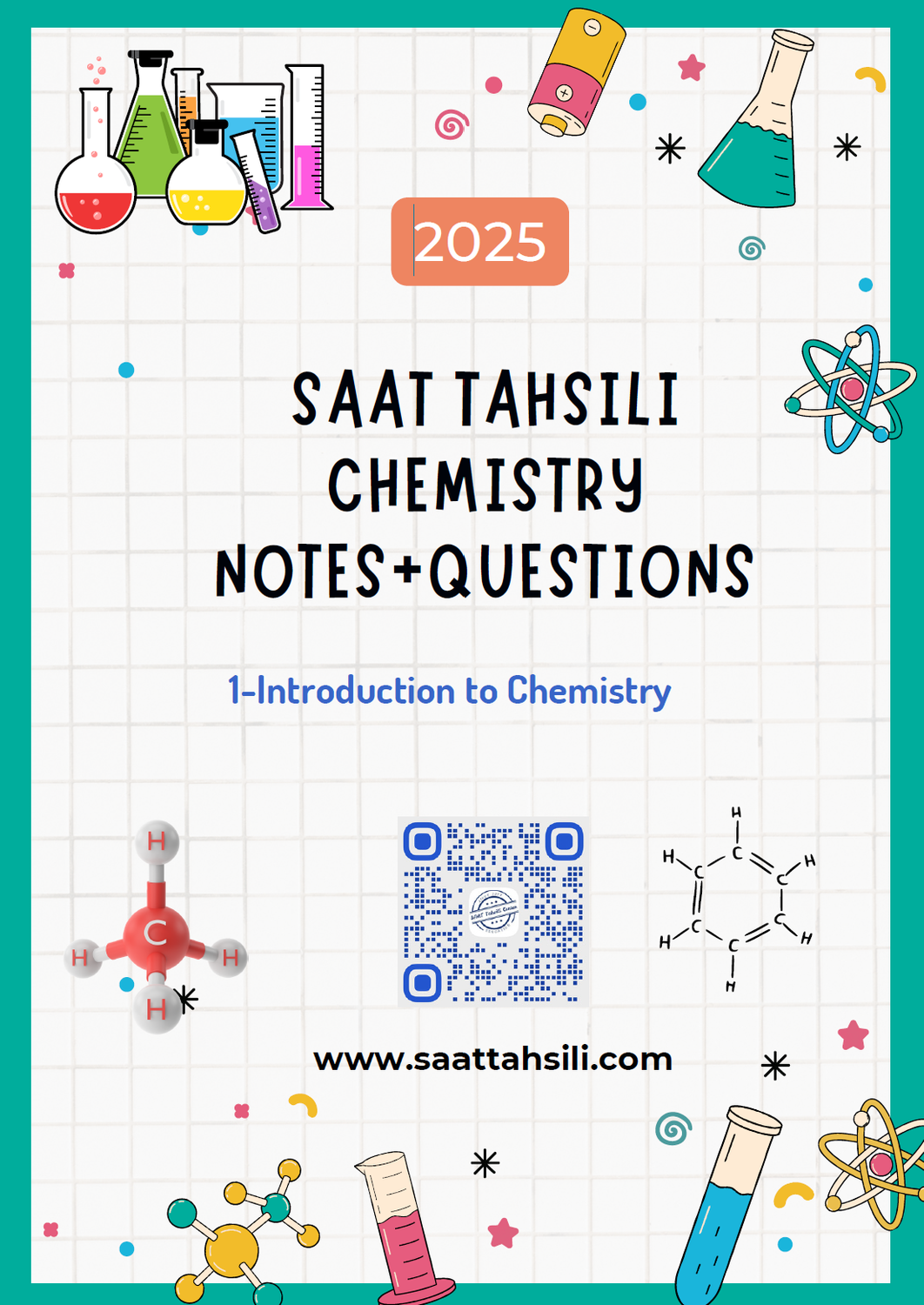 SAAT Tahsili Chemistry: Comprehensive Notes and Questions Booklet