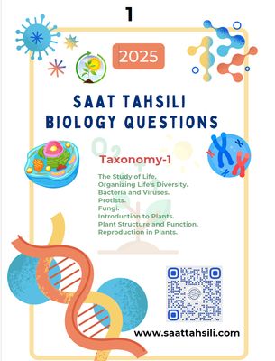Real SAAT Tahsili Biology Exam Questions