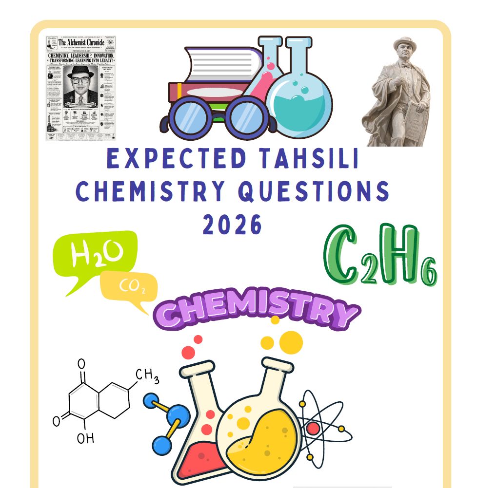 Expected Tahsili Questions 2026