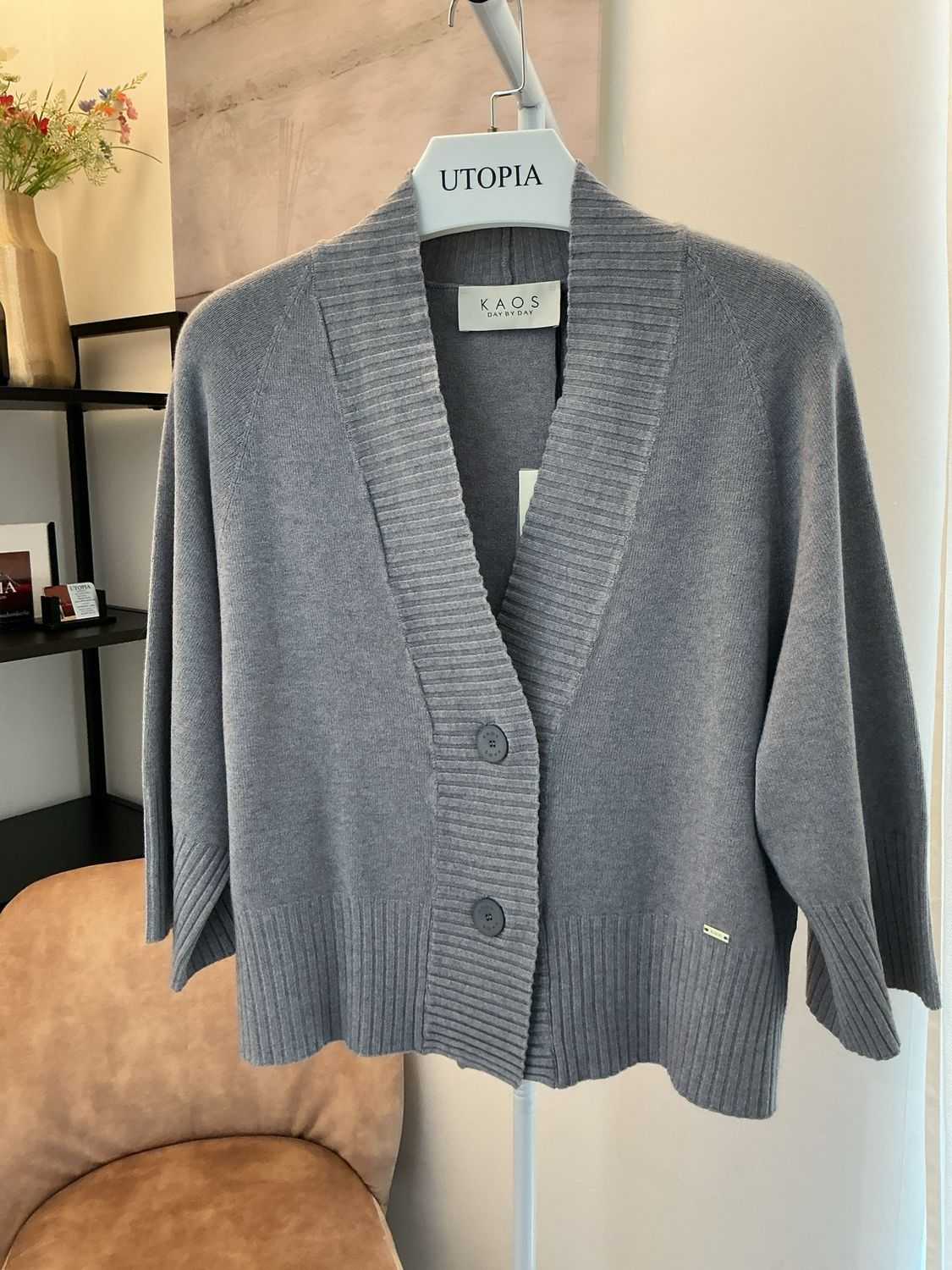 Gilet Kaos - grijs -  model RIBPT013