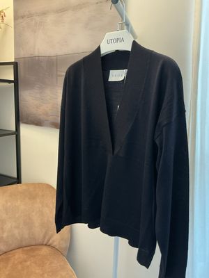 Trui Kaos - donkerblauw - V-hals - model RI1NT064