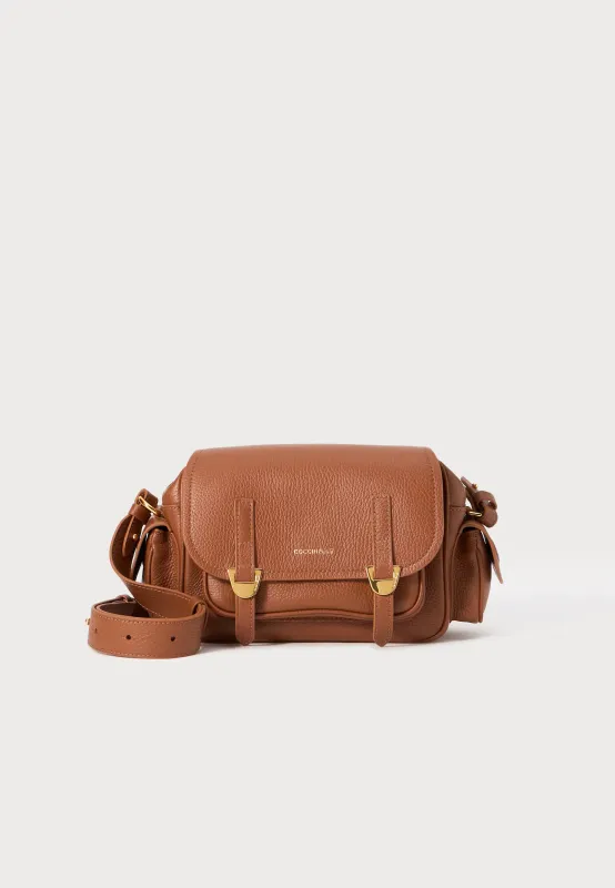 Handtas Coccinelle – model  Campus  - Cognac