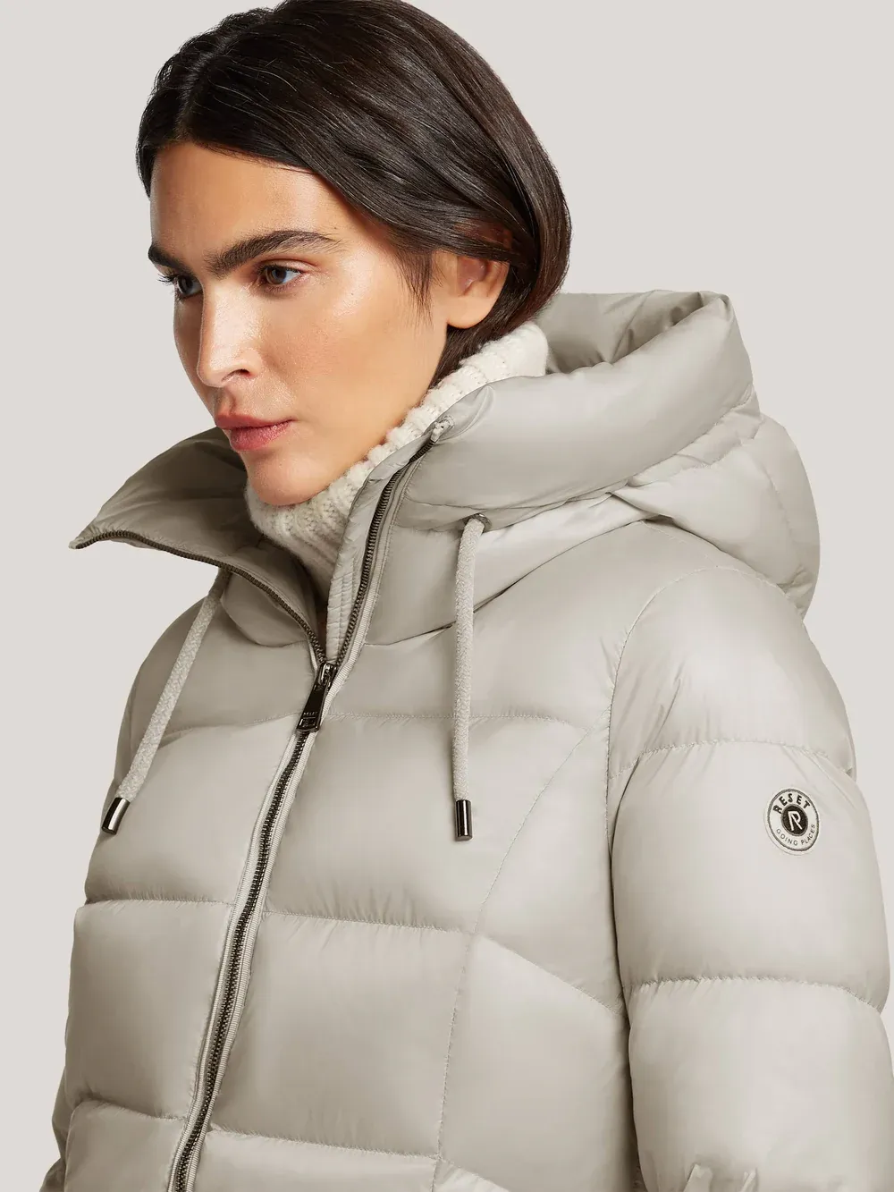 Jas Reset - model Nagoya Silver Linning / beige Jas Reset - model Nagoya Silver Linning / beige