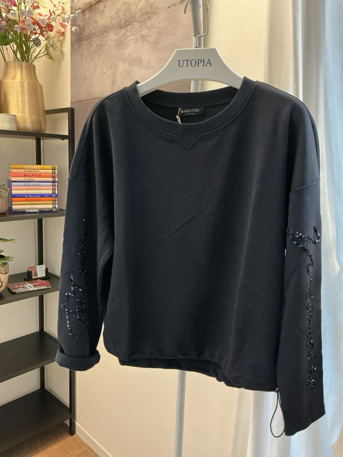 Sweater- Margittes - model 27495 Donkerblauw