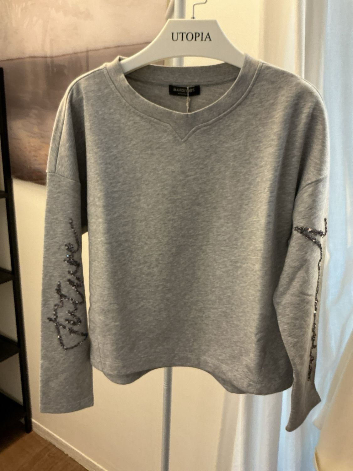 Sweater- Margittes - model 27495 Grijs