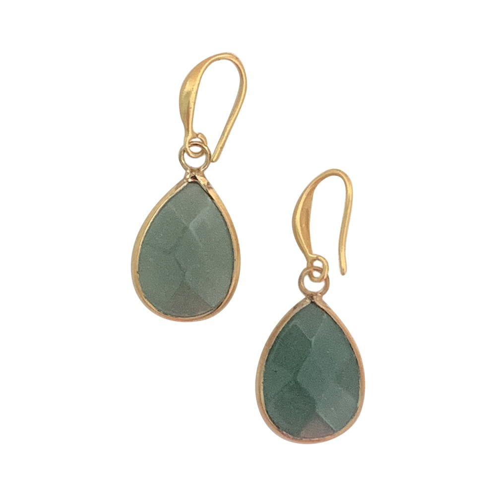 Oorbellen Ibu Jewels model EZ01 Groen