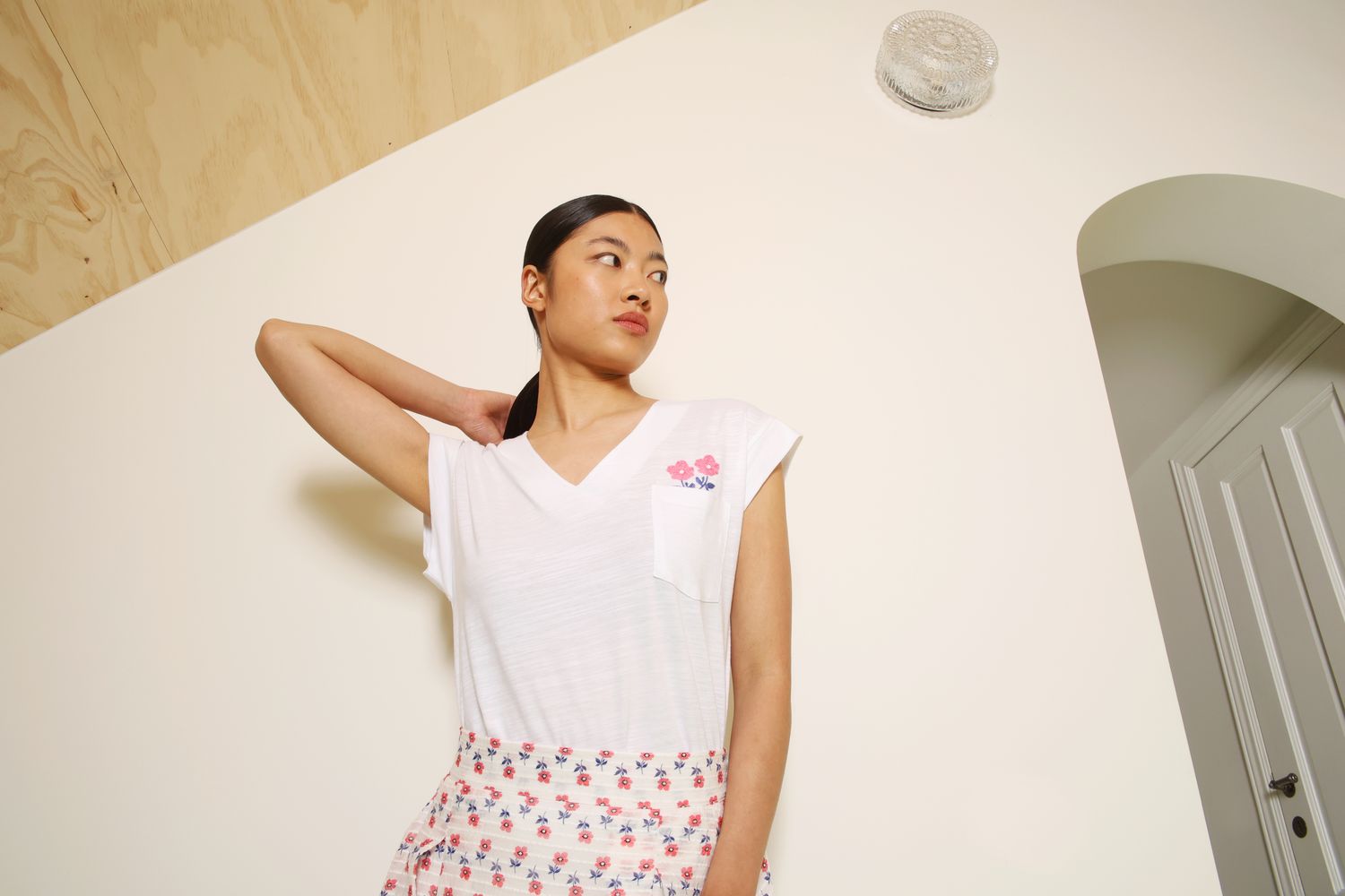 T-Shirt - Bordeaux - Hampton Bays