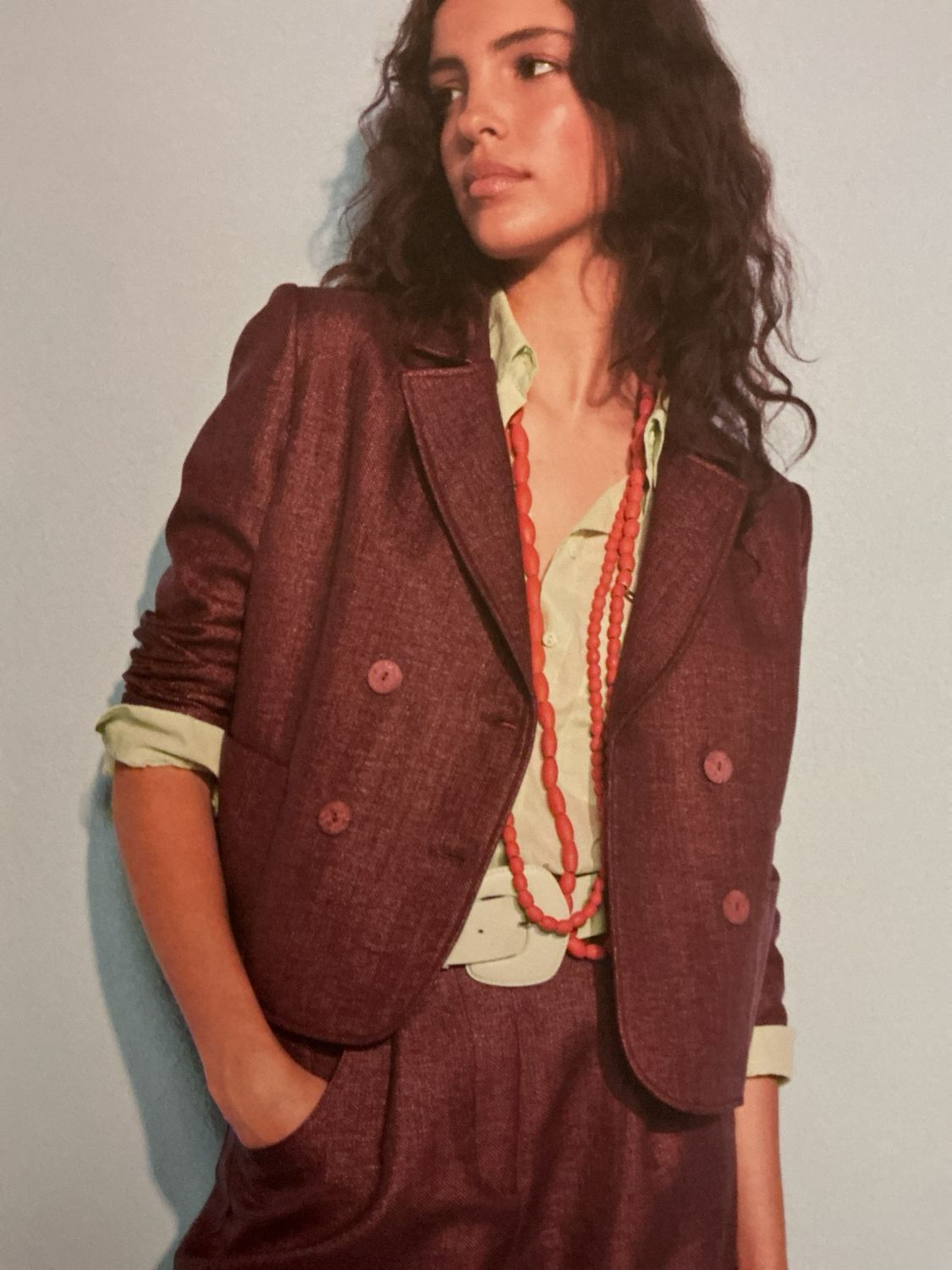 Blazer  Bordeau NIU SS26303T262