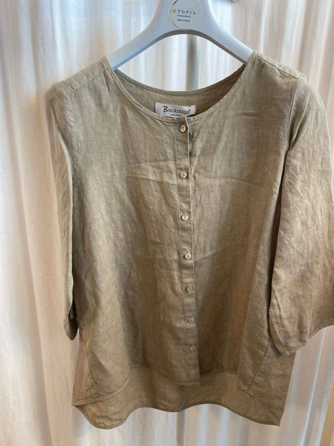 Bloes Clara Kaki Backstage-Textil Bloes Clara Kaki Backstage-Textil