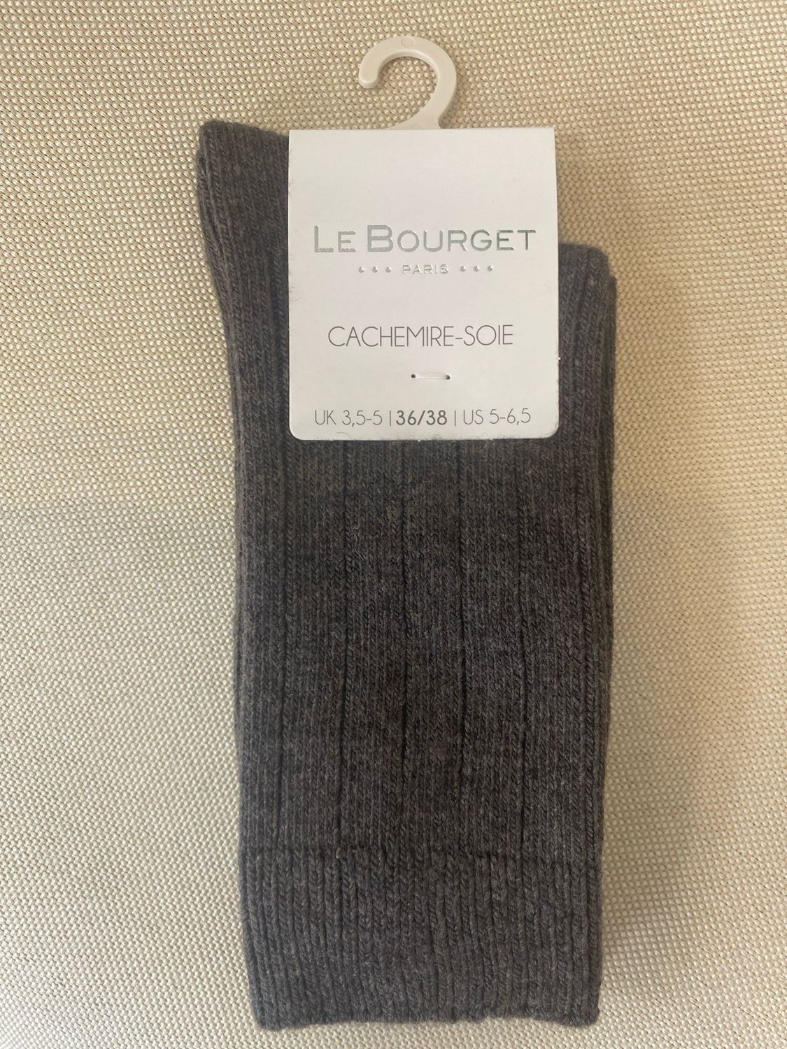 Kous 1CP1 bruin Cachemire-soie