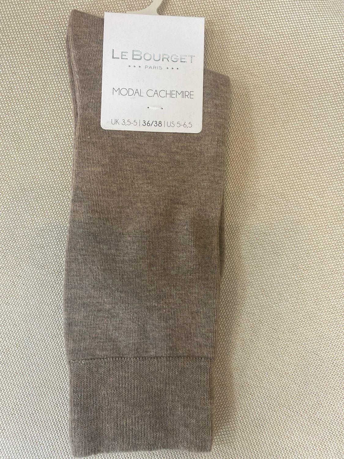 Kous 15C1 beige Modal - Cachemire