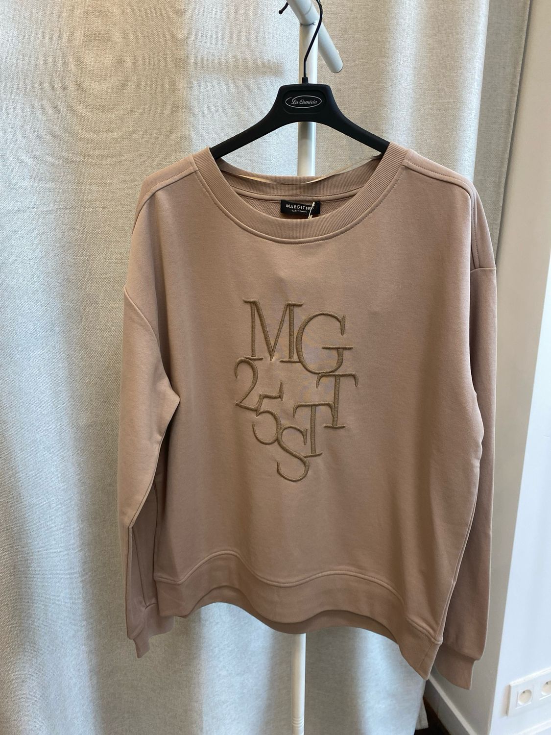Sweater 3404-03-2602 Taupe - Margittes