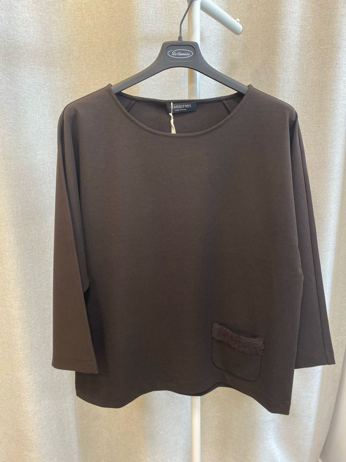 Sweatshirt 1405-03-2602 Mocca - Margittes