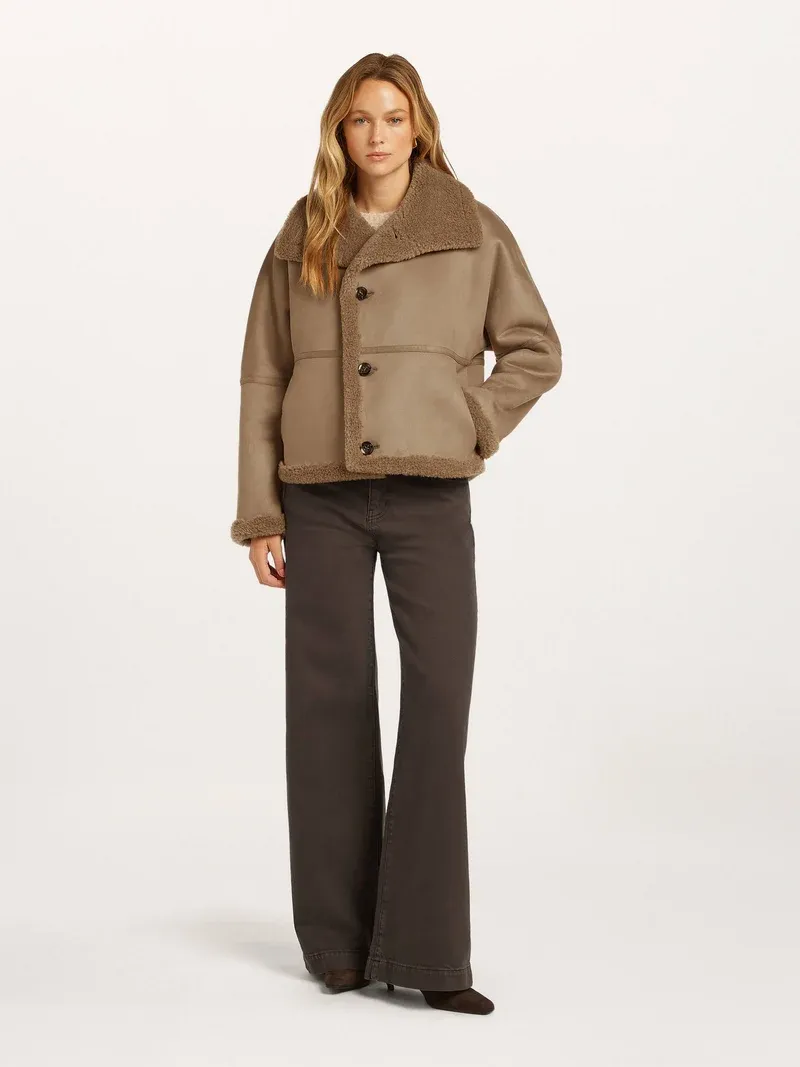 Shaye Jacket Taupe Beaumont