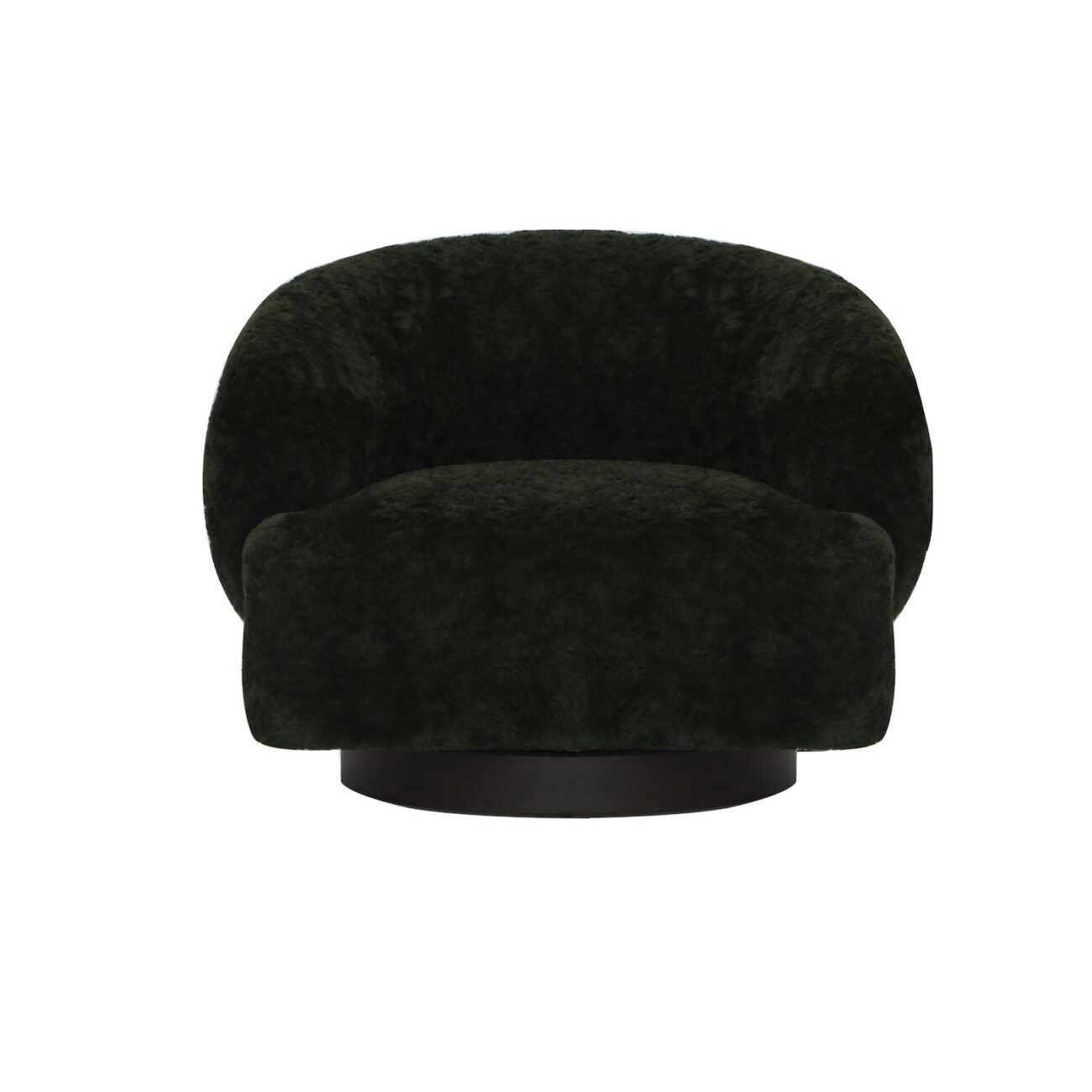 Nyles Swivel Occasional Chair, Fabric Color: Mystery Moss