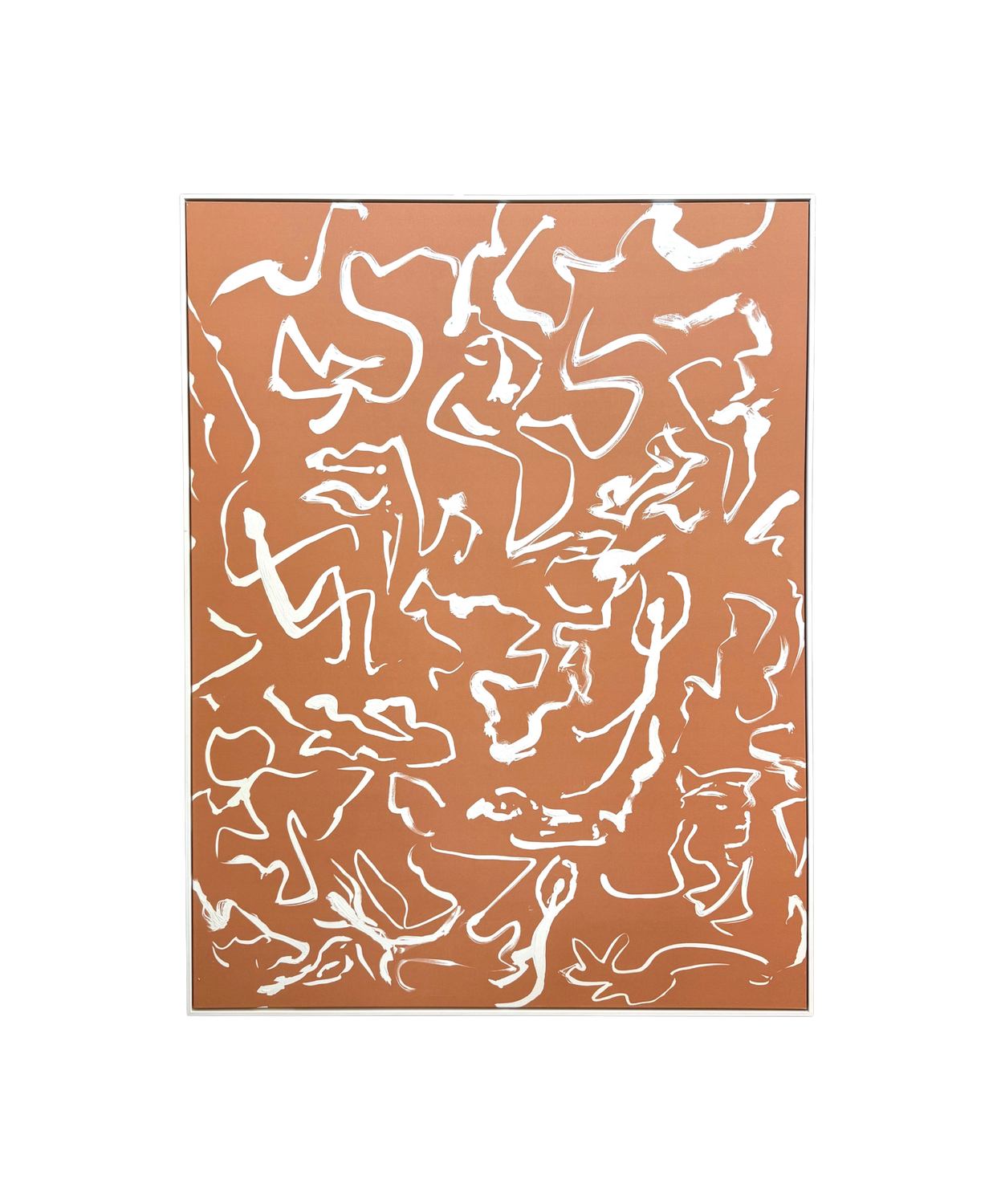 Orange Sorbet Large Wall Art