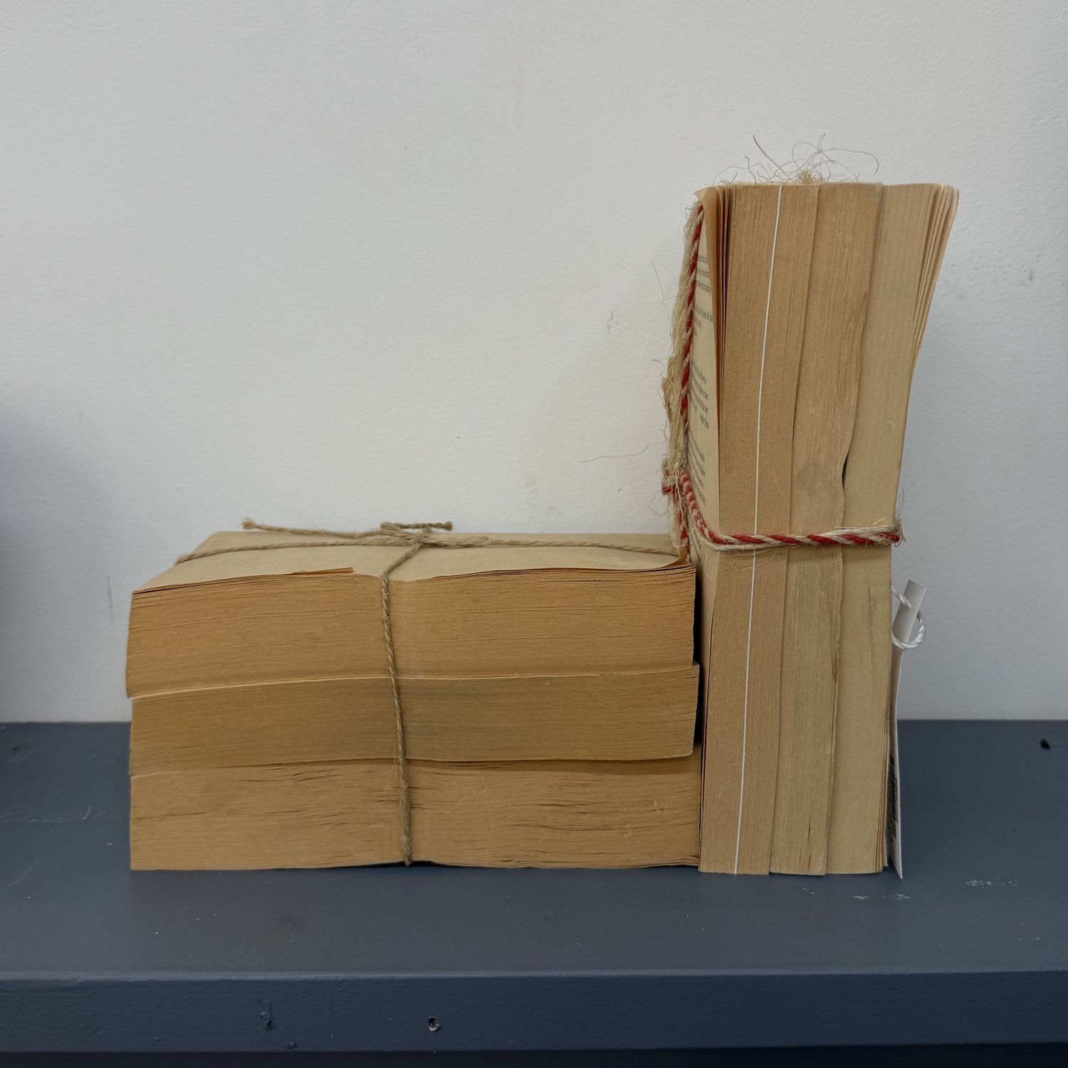 Coverless Bound Books