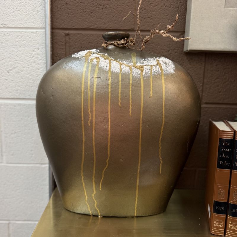 Hand Painted Oversized Vase