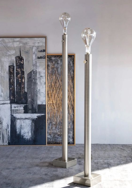 Barclay Nickel Floor Lamp