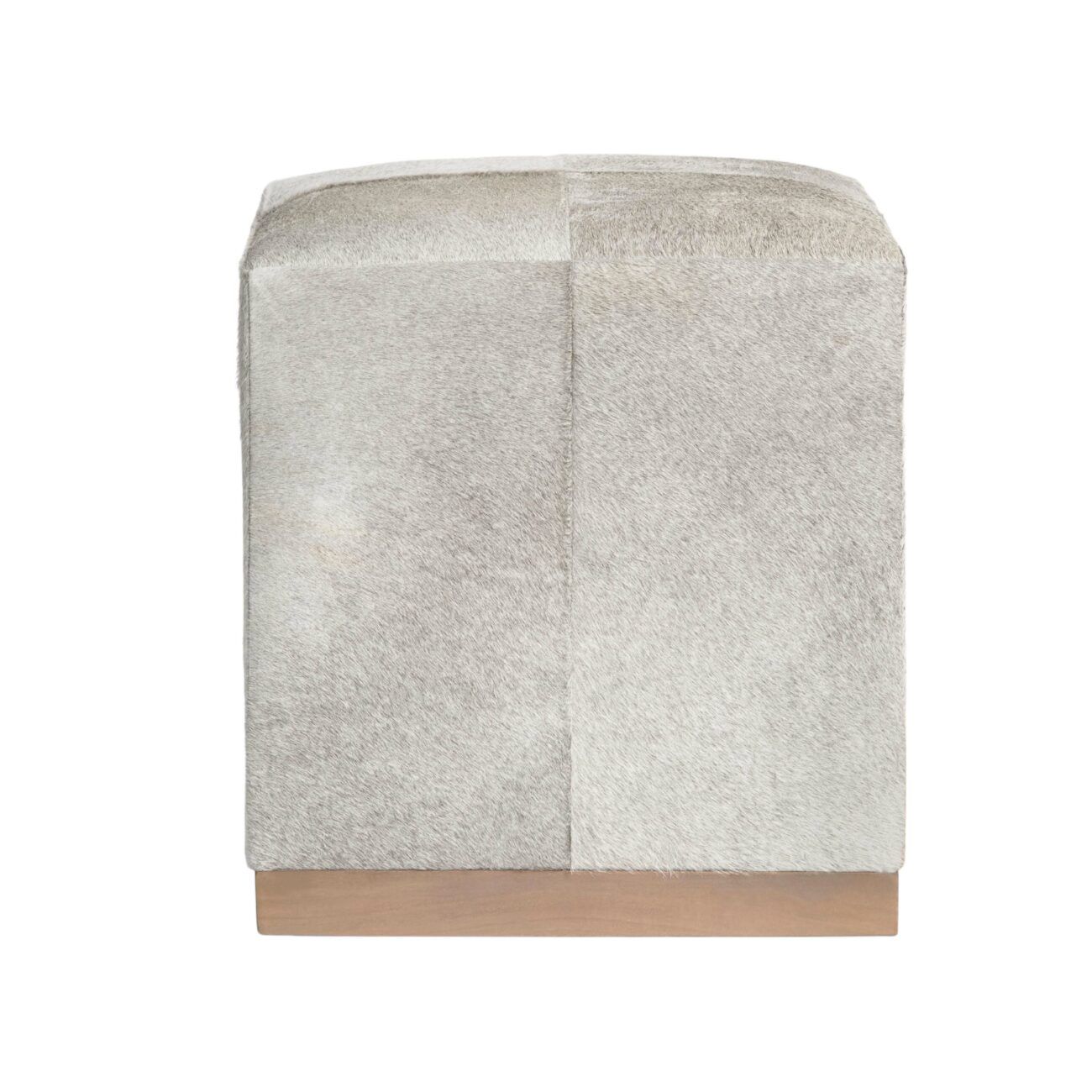 Felix Leather Ottoman, Size: Small