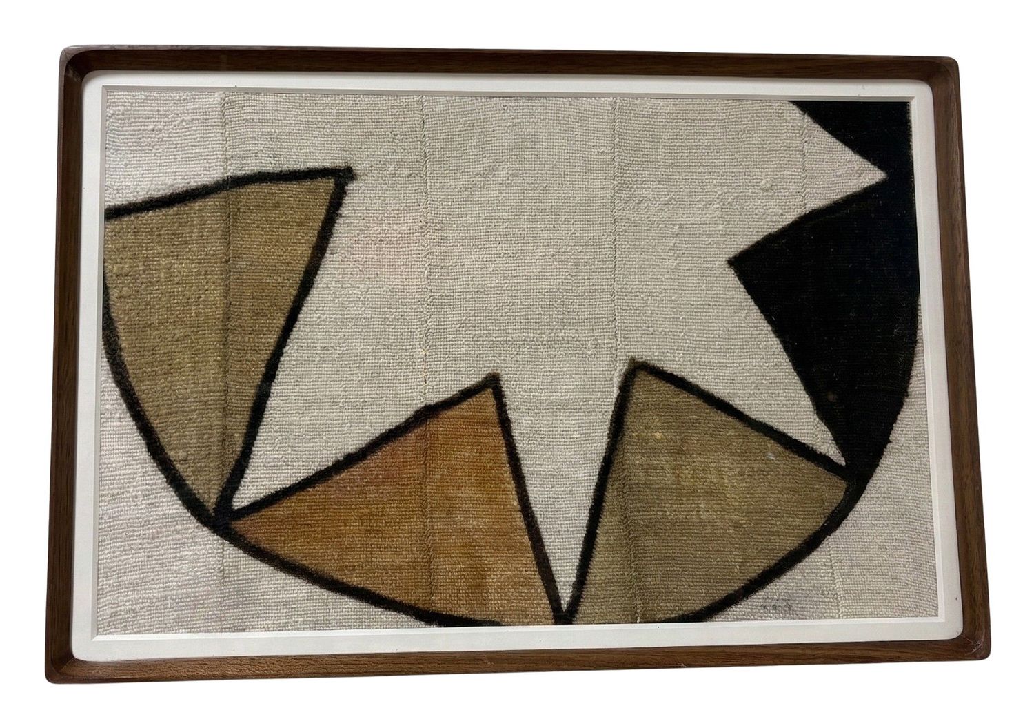 Apex &amp; Orbit Woven Framed Art