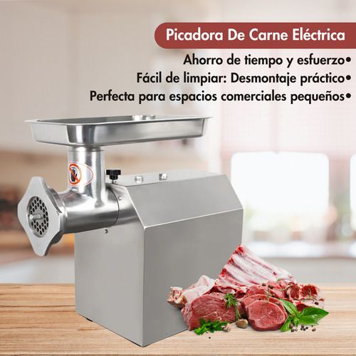 Picadora De Carne Eléctrica Buje 12 Cuchilla Autoafilable