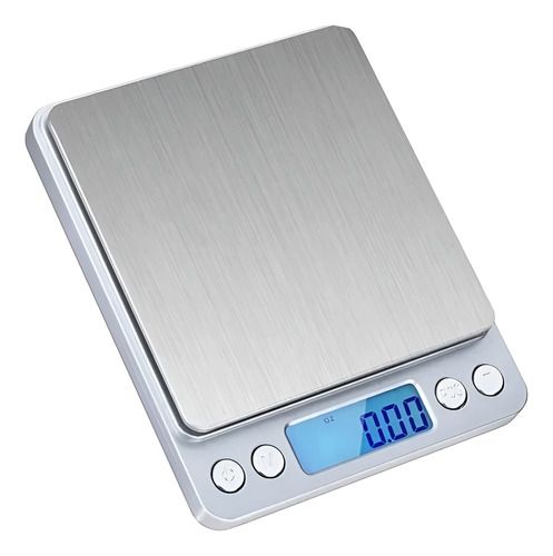 Balanza De Alta Precisión Hasta 500 Gramos Portátil A Pila 500 G