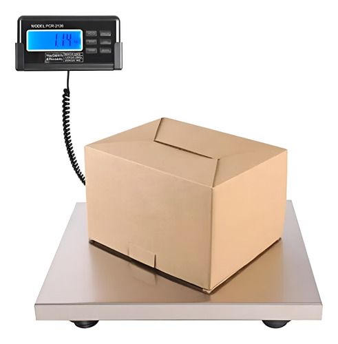 Balanza Bascula Industrial De Plataforma Hasta 200 Kilos Negro