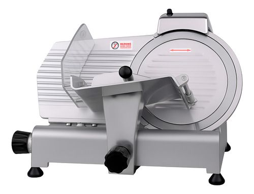 Cortadora Feteadora De Fiambres Hoja 25 Cm Eléctrica Gris