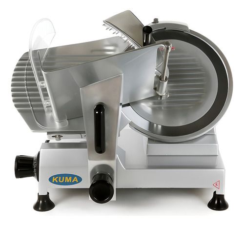 Cortadora Feteadora De Fiambres Comercial Hoja 30 Cm Gris