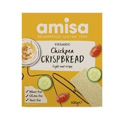 Amisa Organic Chickpea Crispbread