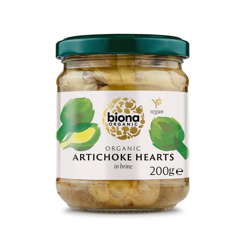 Biona Organic Artichoke Hearts 200g