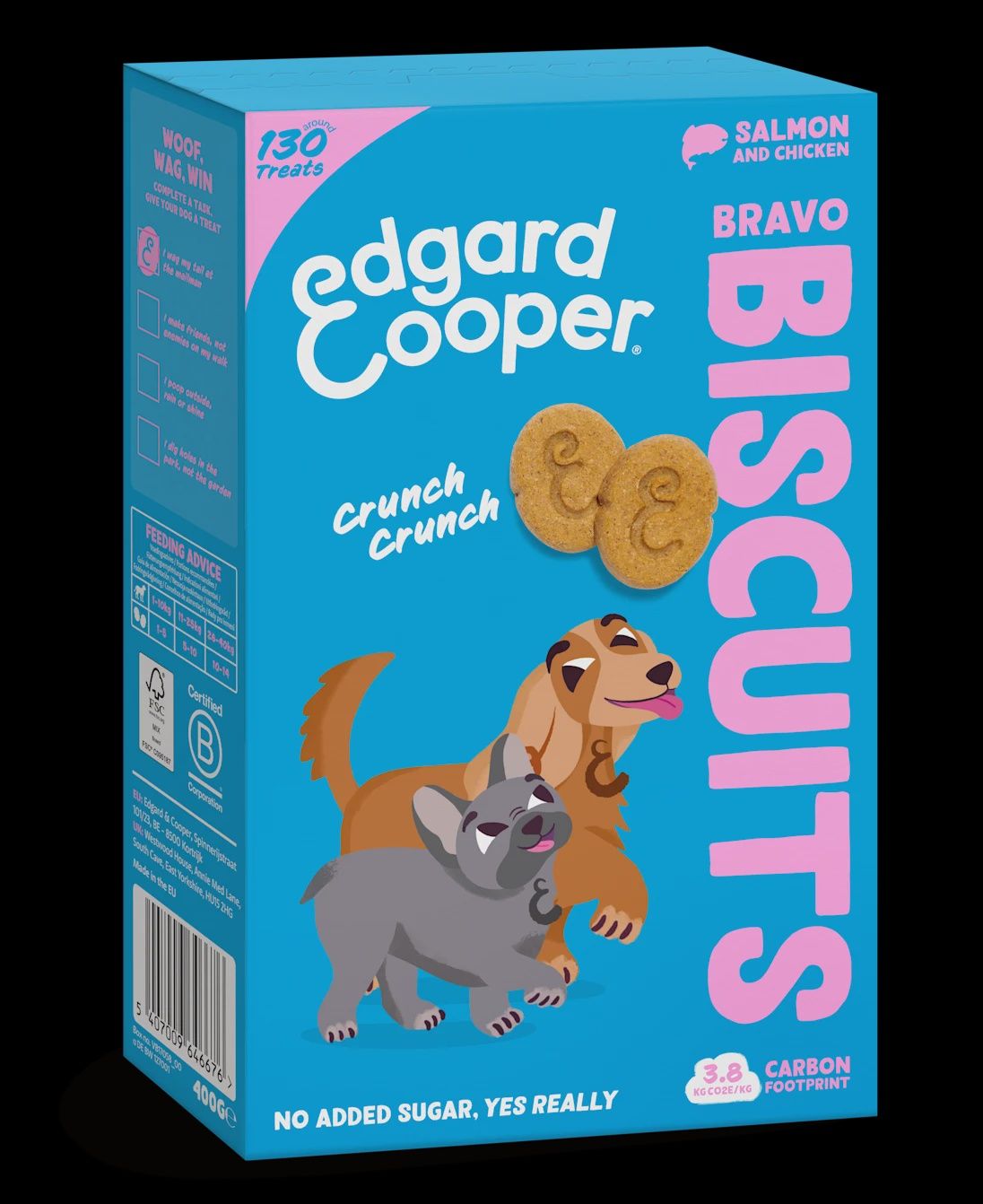 Dog Biscuits - Salmon and Chicken 400g