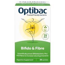 OptiBac Bifido &amp; Fibre 30 sachets