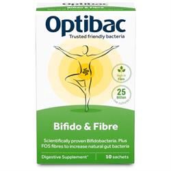 OptiBac Bifido &amp; Fibre 10 sachets