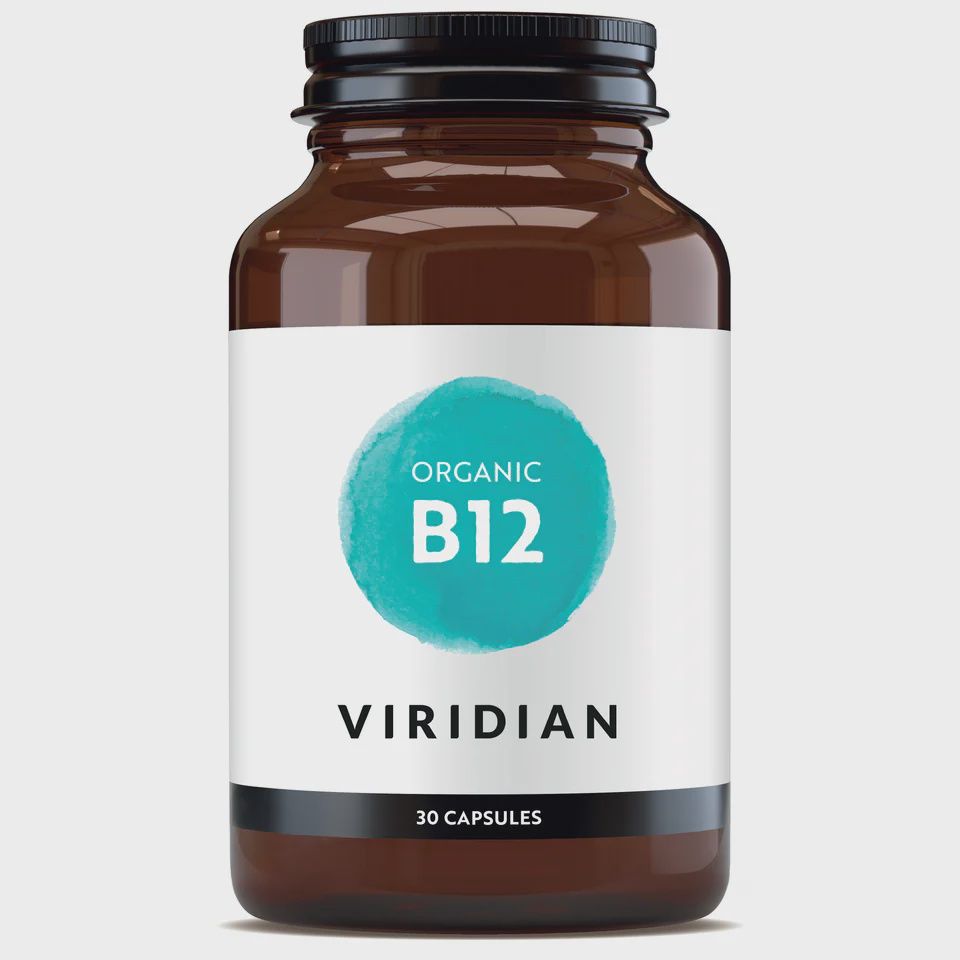 Viridian Organic B12 30 Capsules