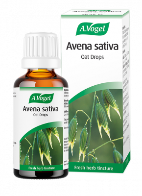 A.Vogel Avena sativa Oat Drops Food supplement | Organically grown fresh Avena sativa | Suitable for Vegans | 50ml