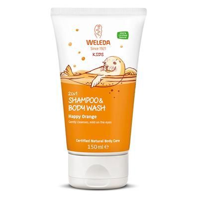 Weleda Kids 2 in1 Happy Orange Shower 150ml