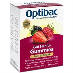 OptiBac Adult Gut Health Gummies 30