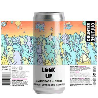 Counter Culture Look Up Kombucha