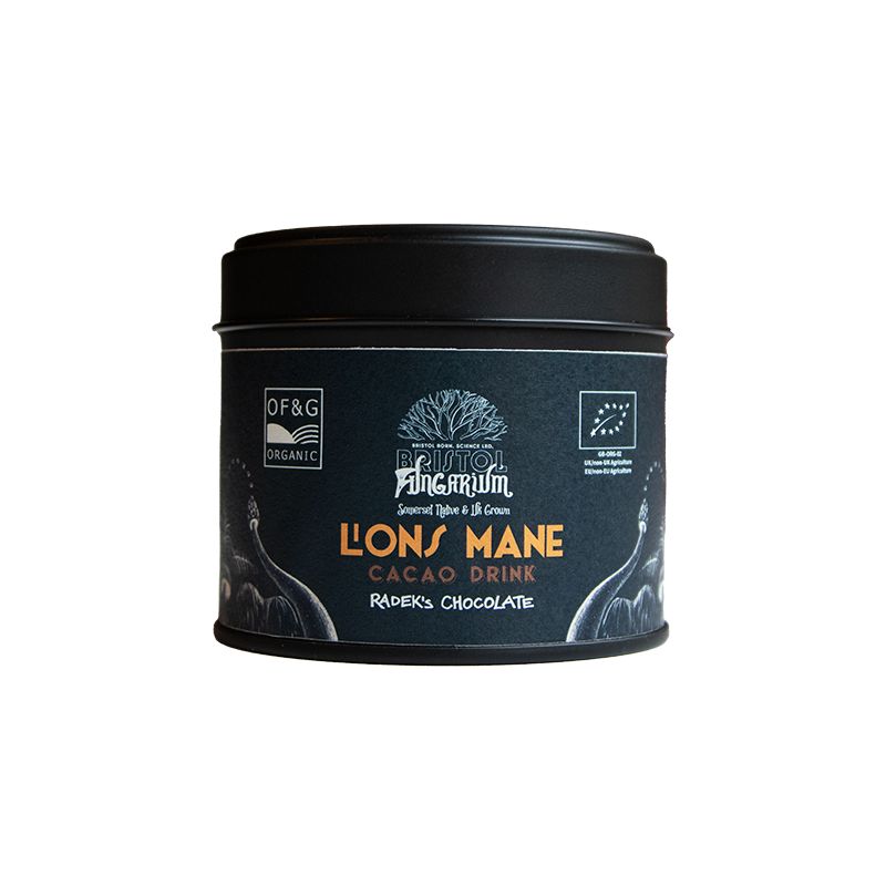 Bristol Fungarium Lions Mane Cacao Drink 175g Radek's Chocolate