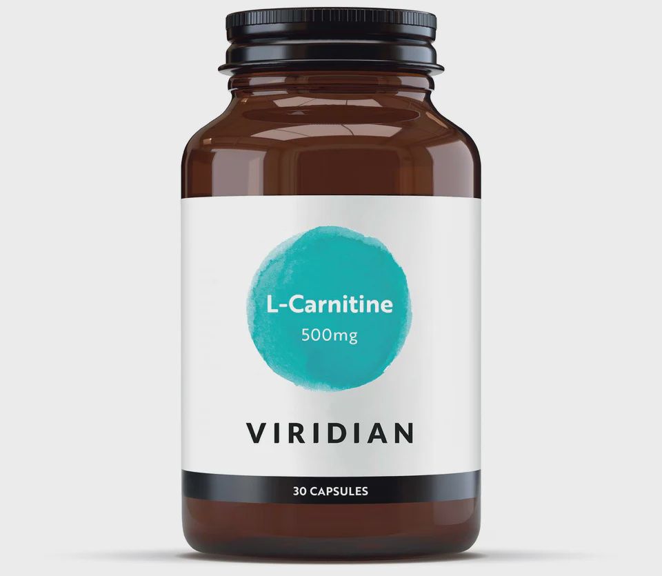 Viridian L-Carnitine 500mg 60 caps