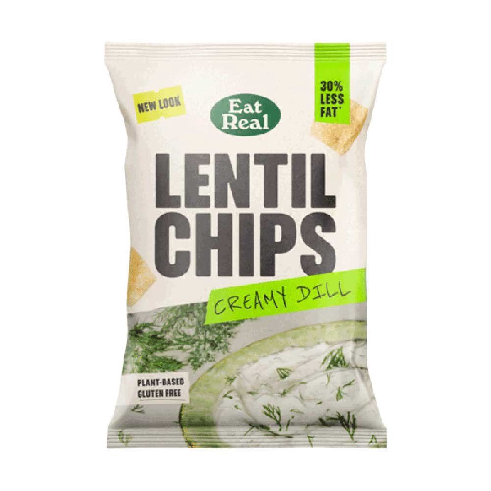 Eat real Creamy Dill Lentil Chips